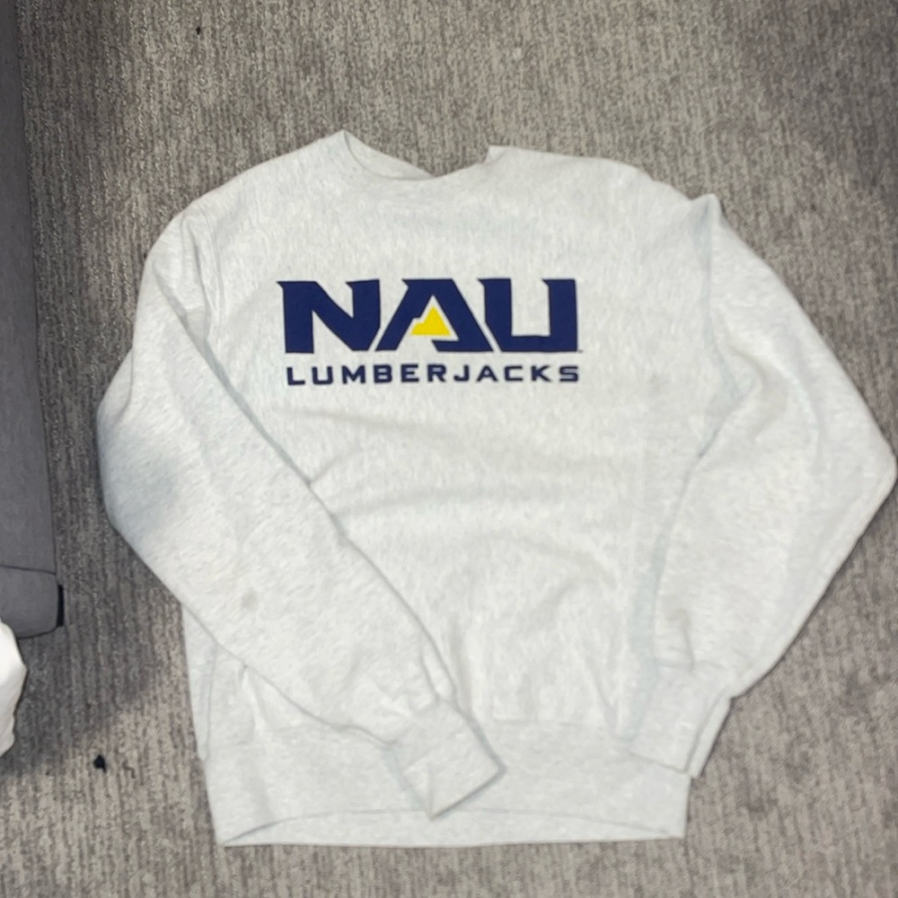 Champion NAU light grey crewneck